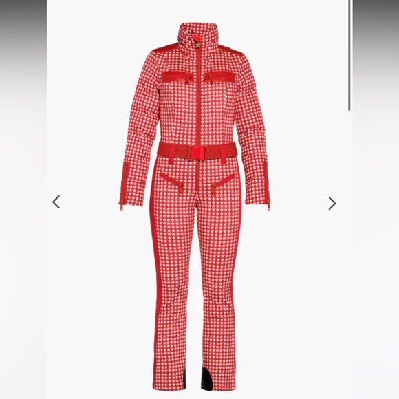 NWT Goldbergh Starstruck Ski Jumpsuit in Flame - Picture 6 of 8